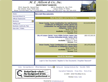 Tablet Screenshot of meallison.com
